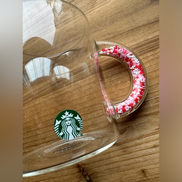 Starbucks Glitter Glass Mug 2022 - Picture 2 of 5